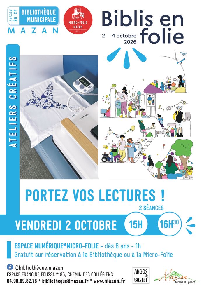 Portez vos lectures !