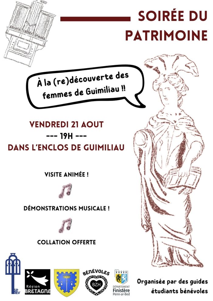 À la découverte des figures féminines de Guimiliau
