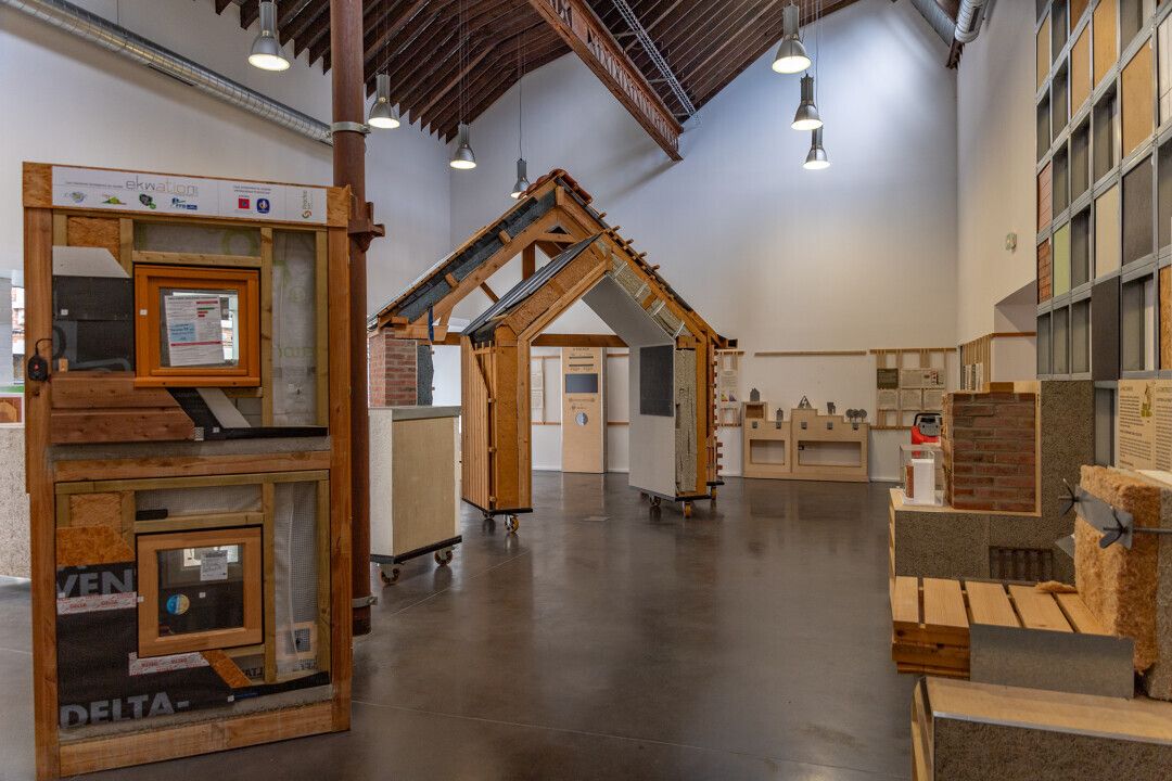 Visite de la Maison de l'habitat durable