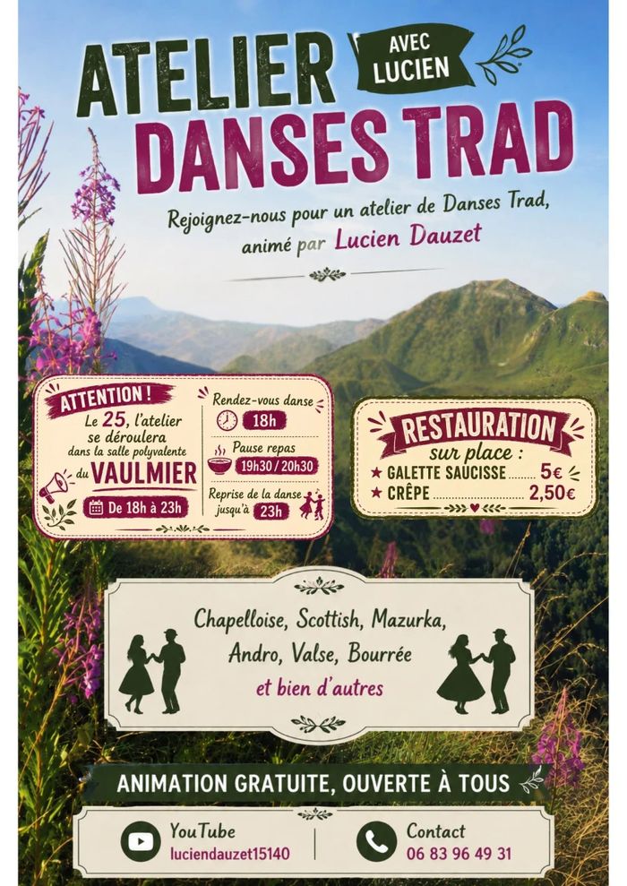 stage de danses populaires trad et folk