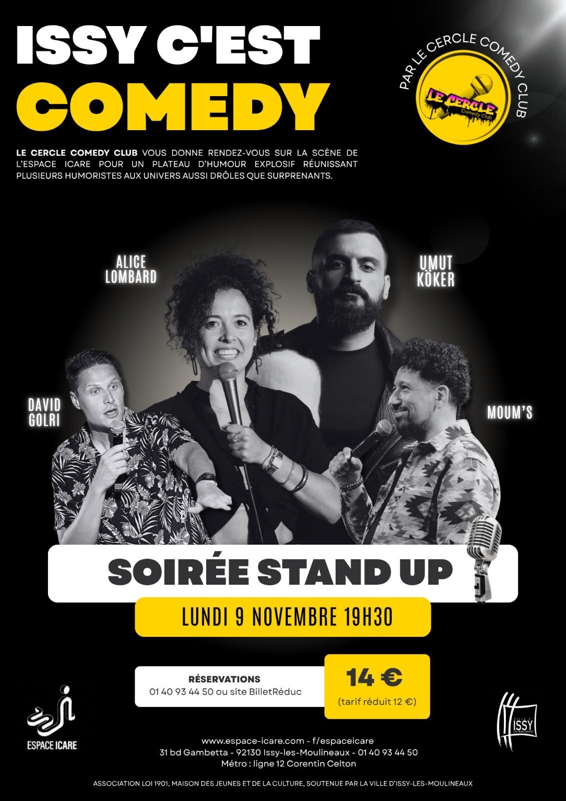 Issy c'est comedy !