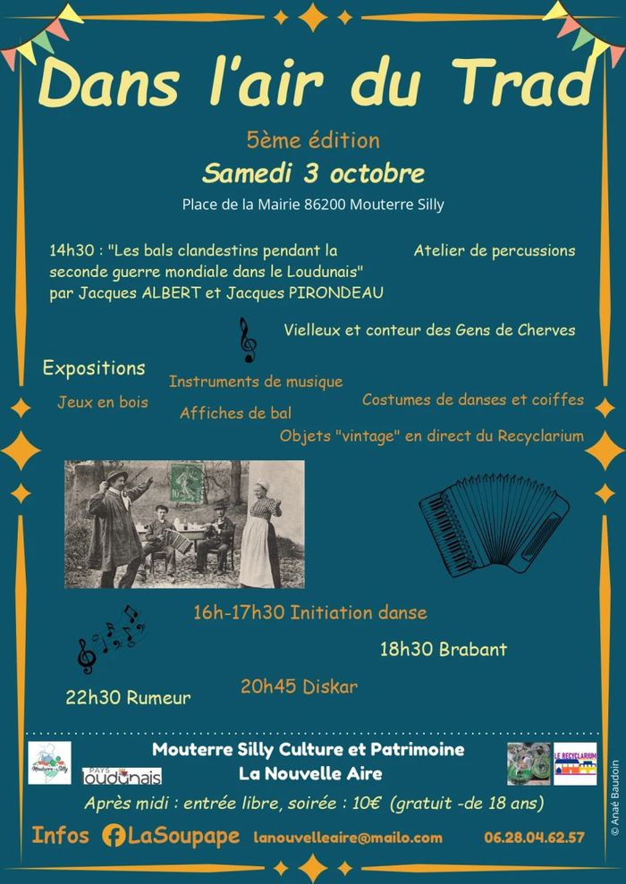 Affiche — Dans l'air du Trad