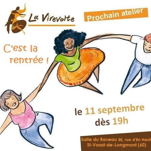 Atelier de danse et de musique folk de La Virevolte