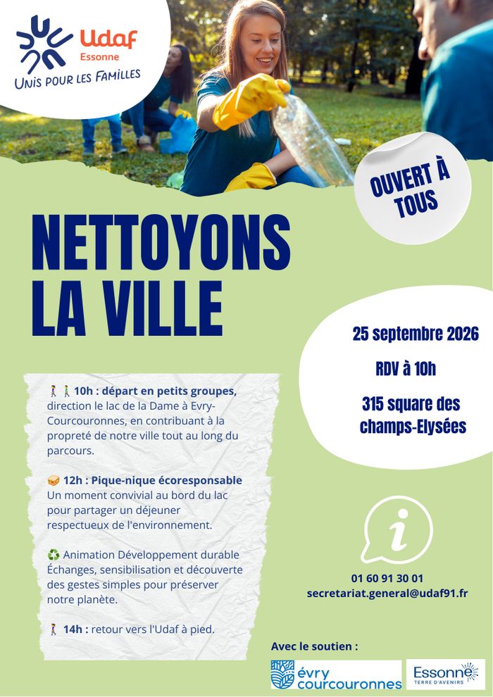 Nettoyons la ville