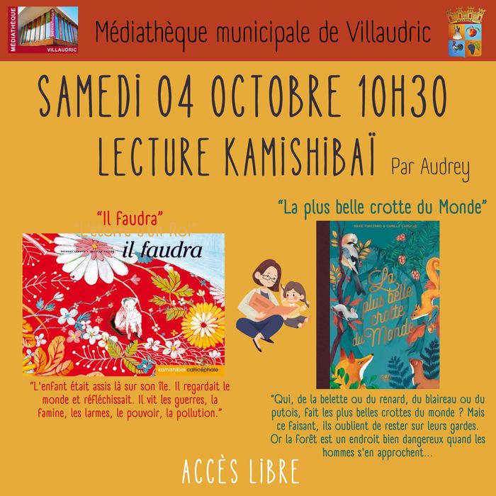 Lecture Kamishibaï à la médiathèque