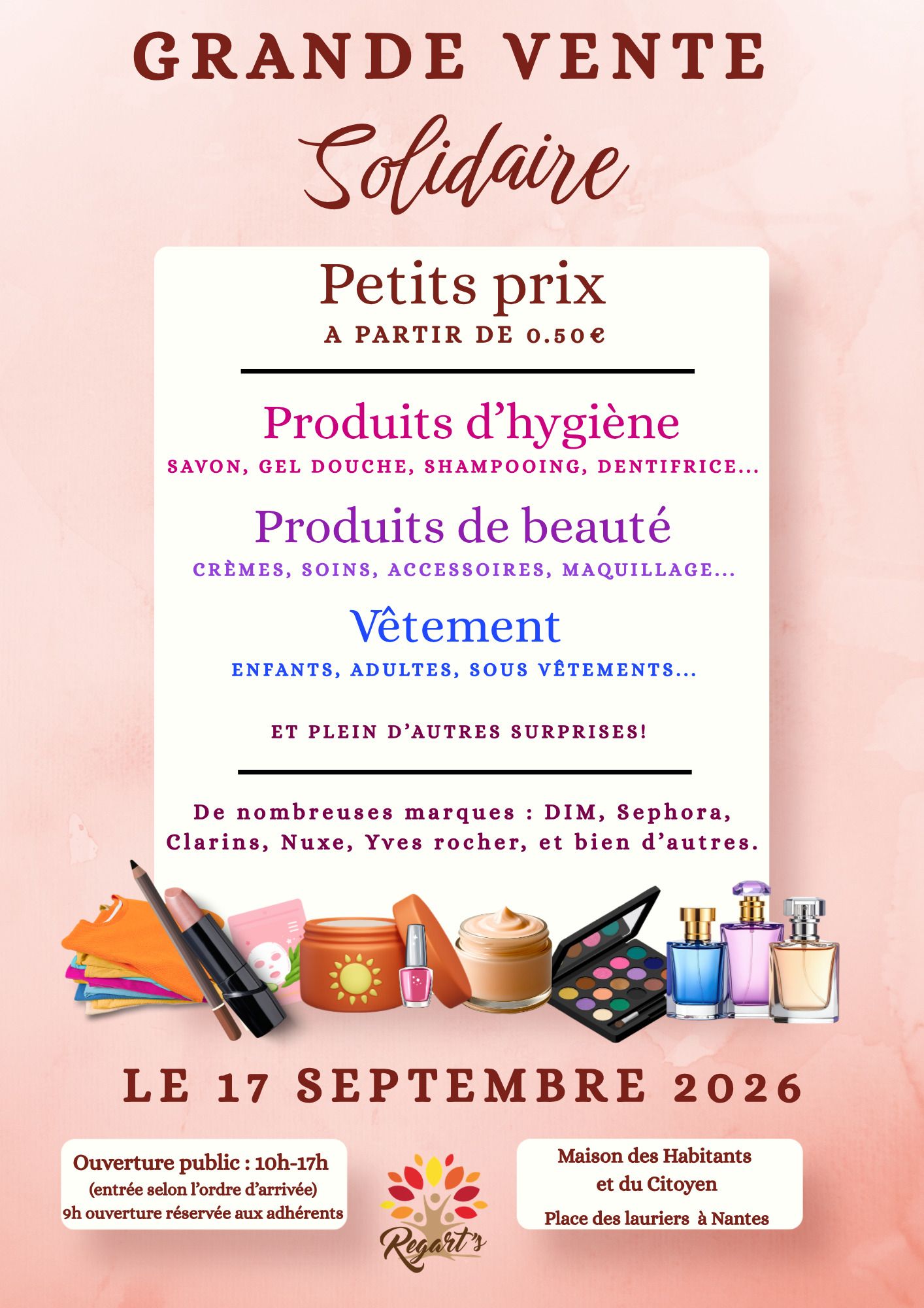Vente solidaire