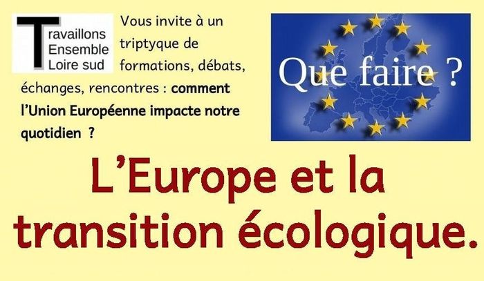 [Formations-échanges-débats] "Comment l’Union Européenne impacte notre quotidien ?"