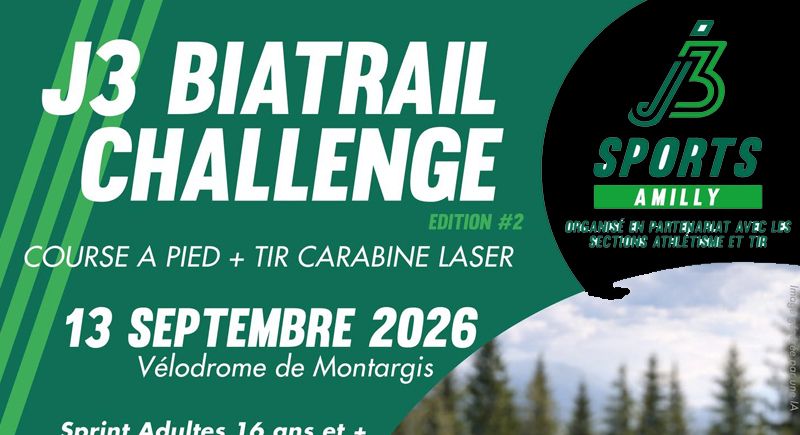J3 BIATRAIL CHALLENGE au vélodrome de Montargis