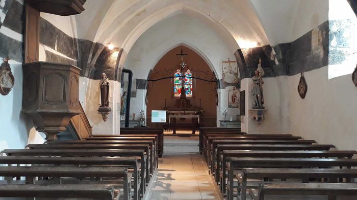 Visite guidée d'une église du XVe siècle