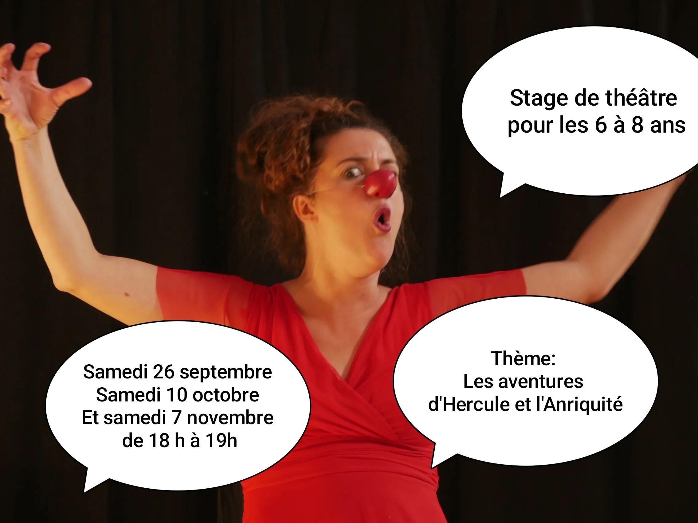 Theatre Workshop for Children 6-8 Years with Amélie Abrieu at l'Atelier d'artistes
