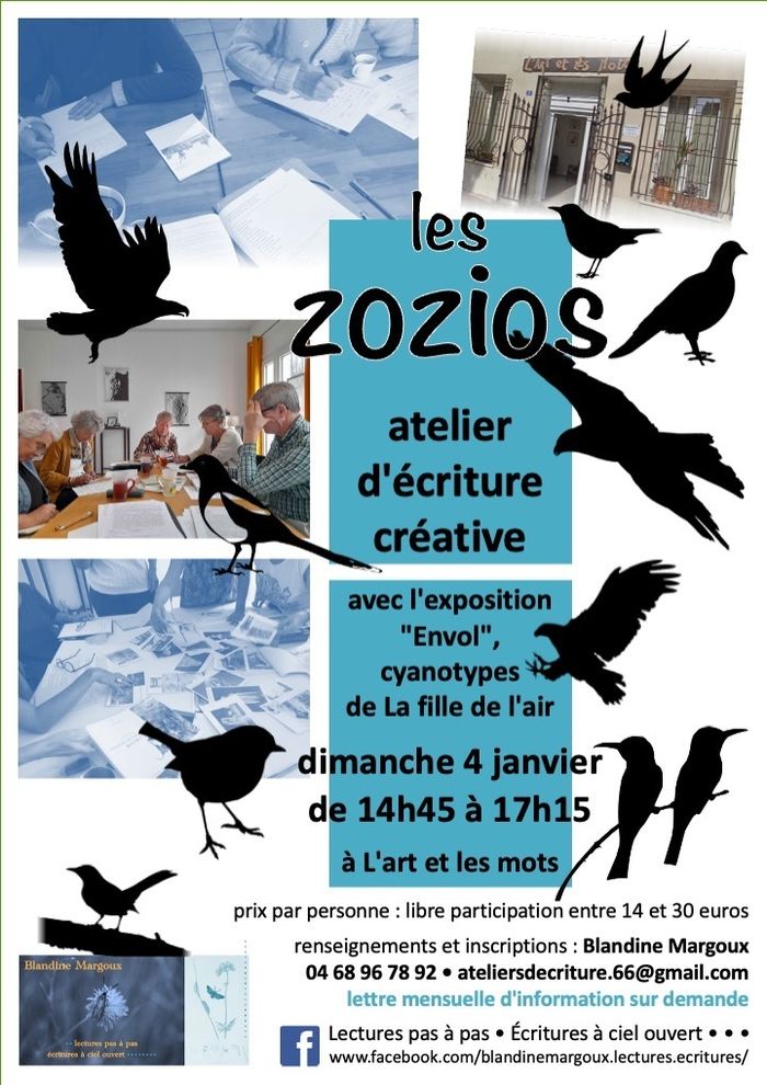 Les zozios • Atelier d'écriture créative