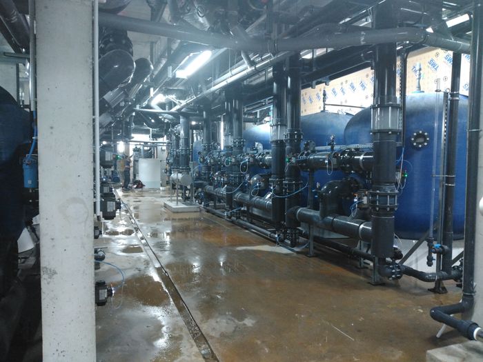 Discover the backstage of the new swimming pool at Les Dervallières