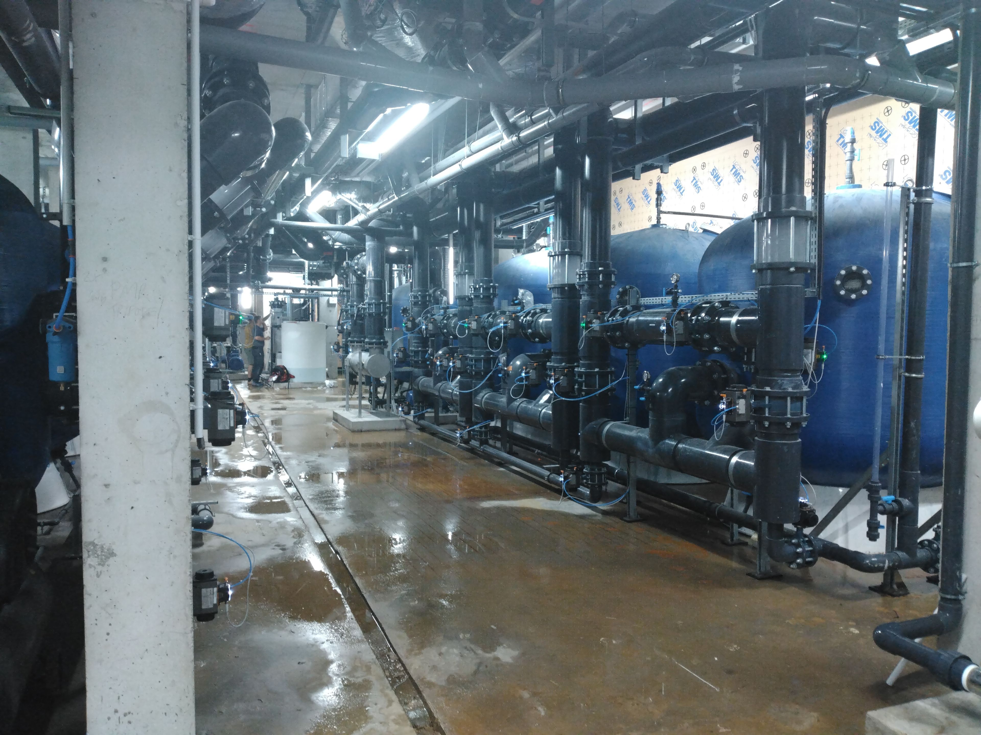Découvrez les coulisses de la nouvelle piscine des Dervallières