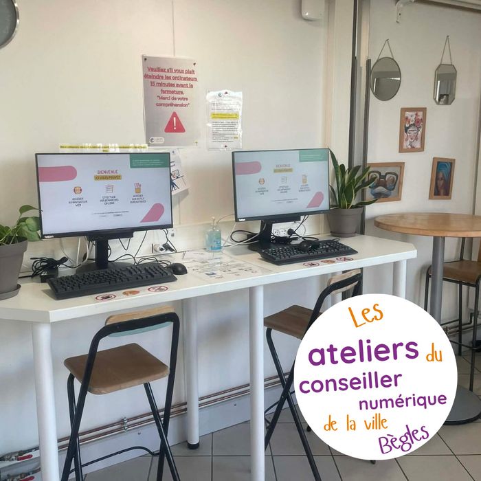 Les ateliers du conseiller numérique de la ville de Bègles 🖥️
