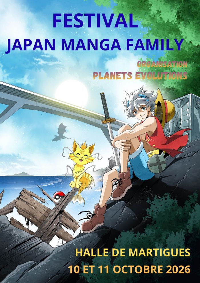 Affiche — FESTIVAL JAPAN MANGA FAMILY
