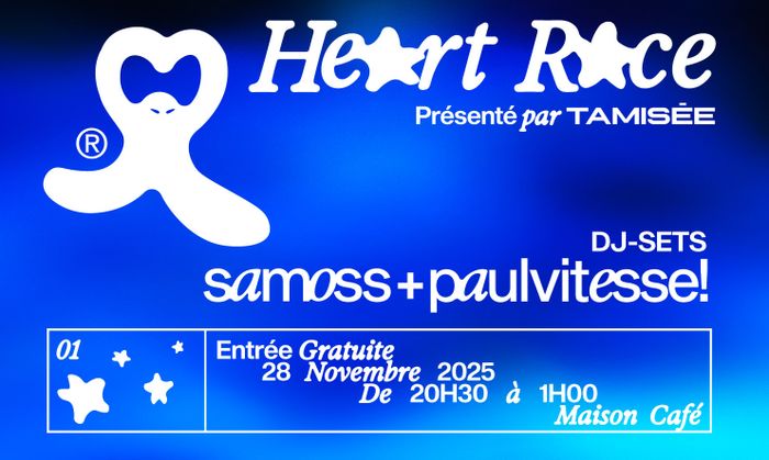 HEART RACE BY TAMISEE : Paulvitesse! et Samoss