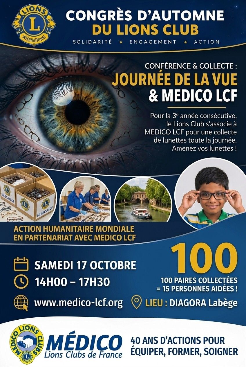 JOURNEE DE LA VUE avec MEDICO LCF
