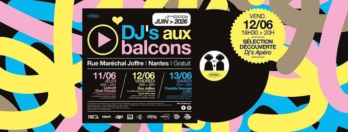 DJ's aux balcons 2026