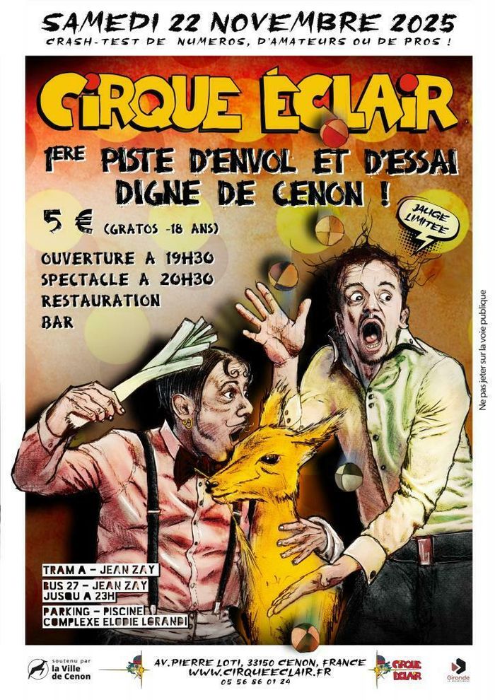 Piste d'envol et d'essai digne de Cenon