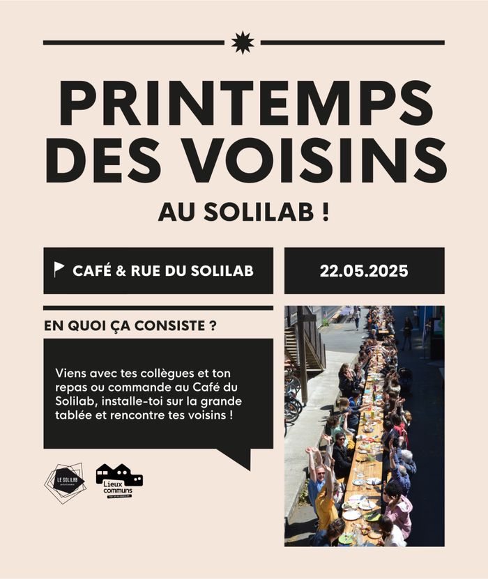 Printemps des Voisins au Solilab