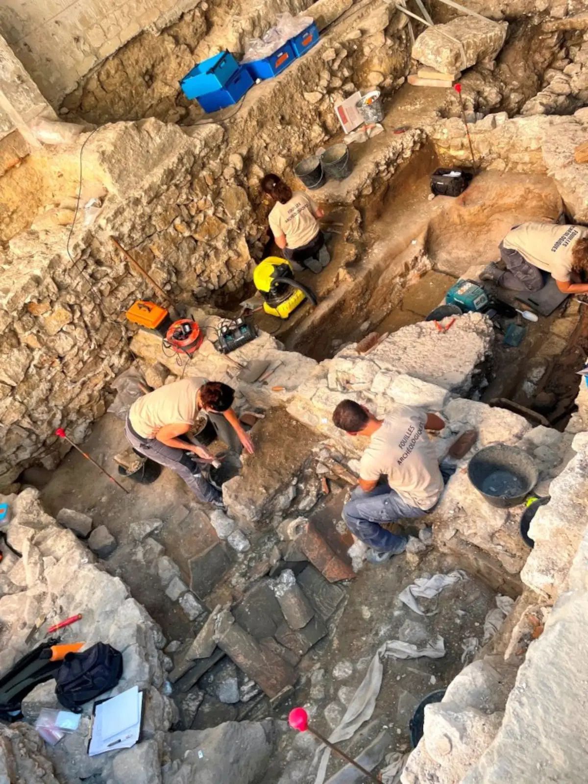 Visite guidée "Les fouilles de la cathédrale paléochrétienne"
