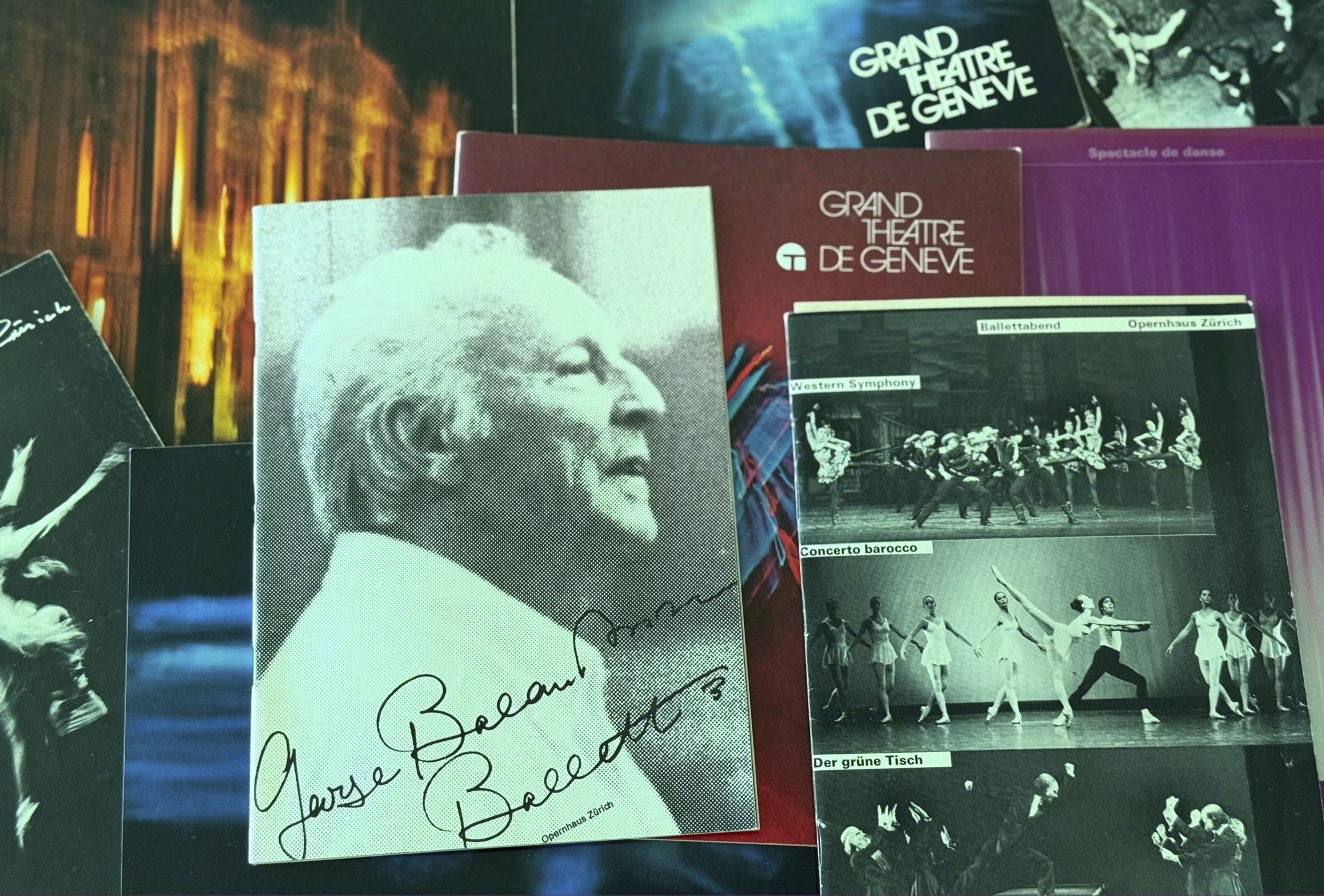 Mémoire sensible : Balanchine en Suisse