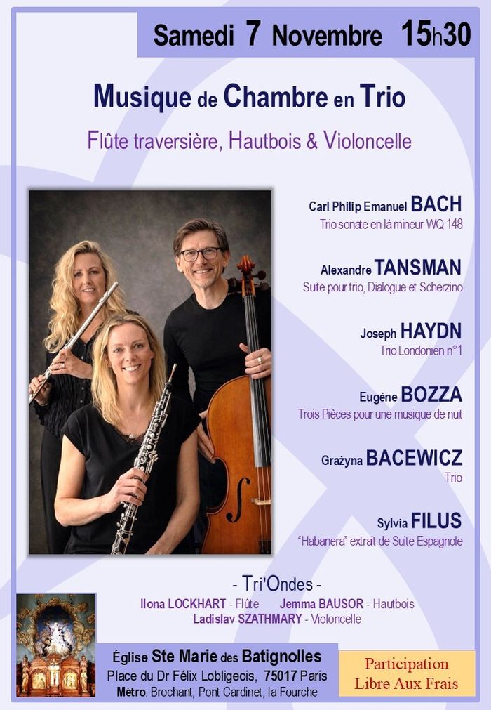 Musique de chambre en trio