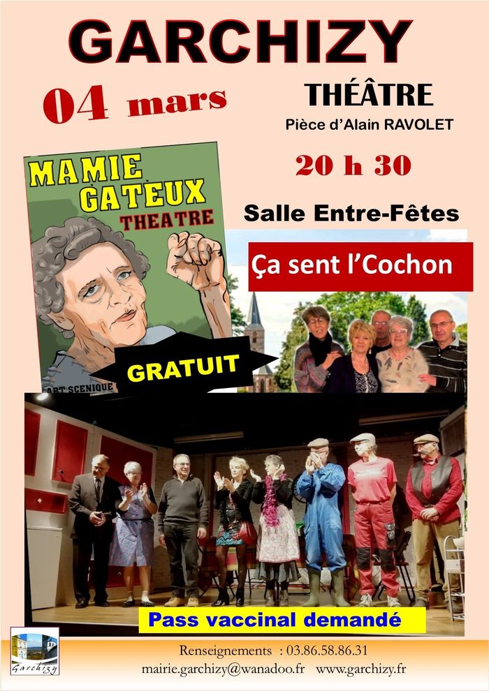 Pièce de théâtre et saynète de la compagnie Art Scénique