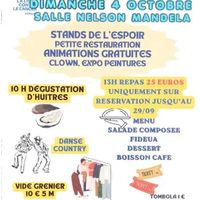 Brocante -Journée de l'espoir Ligue contre le Cancer
