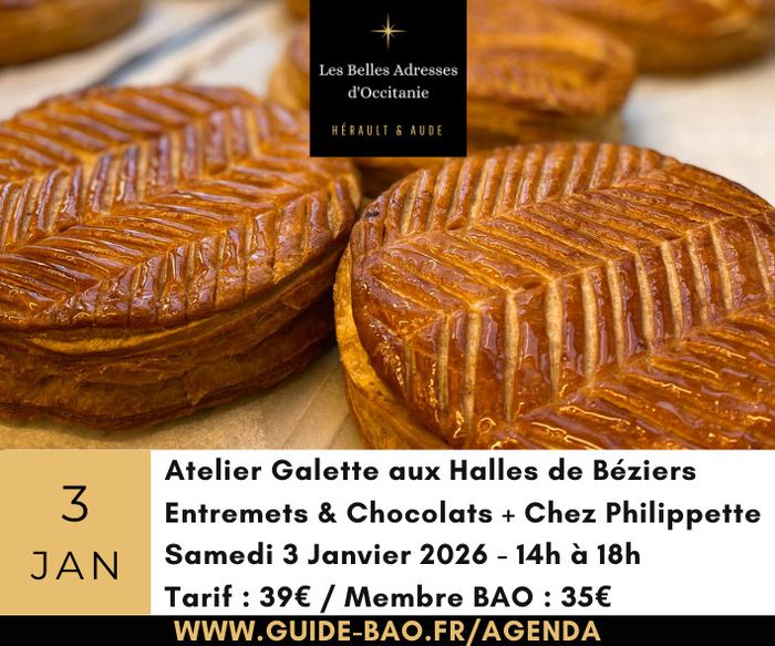 Atelier fabrication de galette / Halles de Béziers