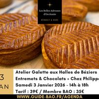 Atelier fabrication de galette / Halles de Béziers