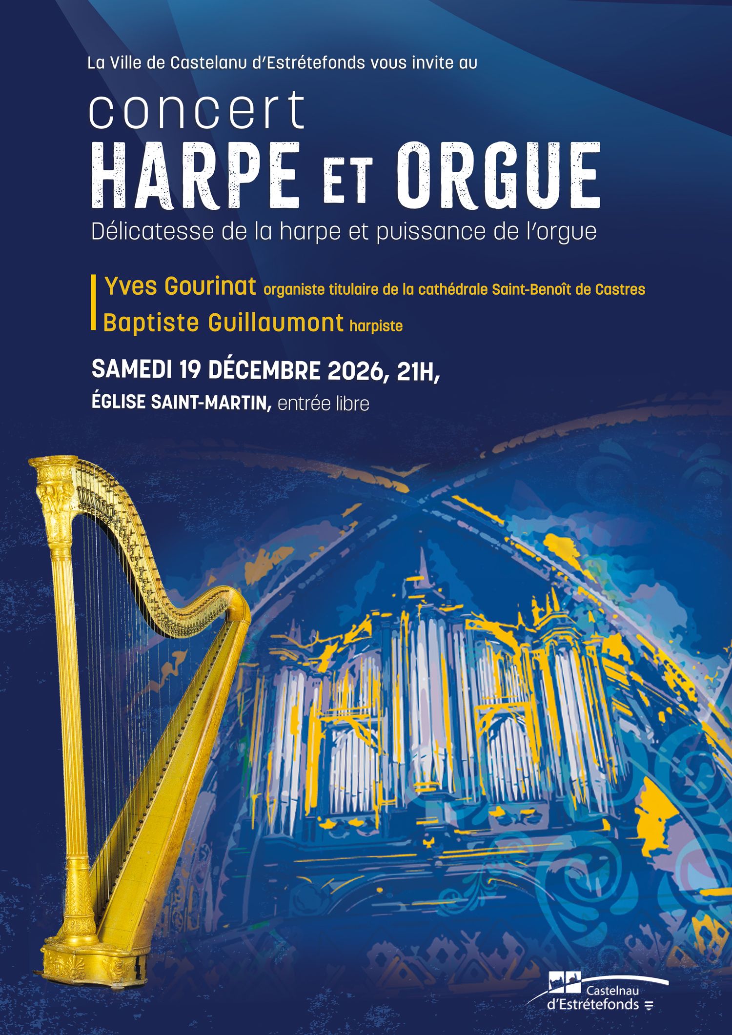 Harp and organ concert