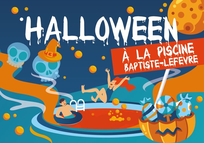 Halloween à la piscine Baptiste-Lefèvre