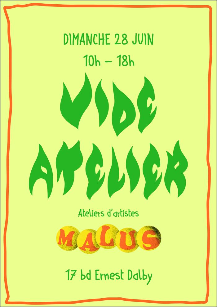 Vide-atelier – Ateliers Malus