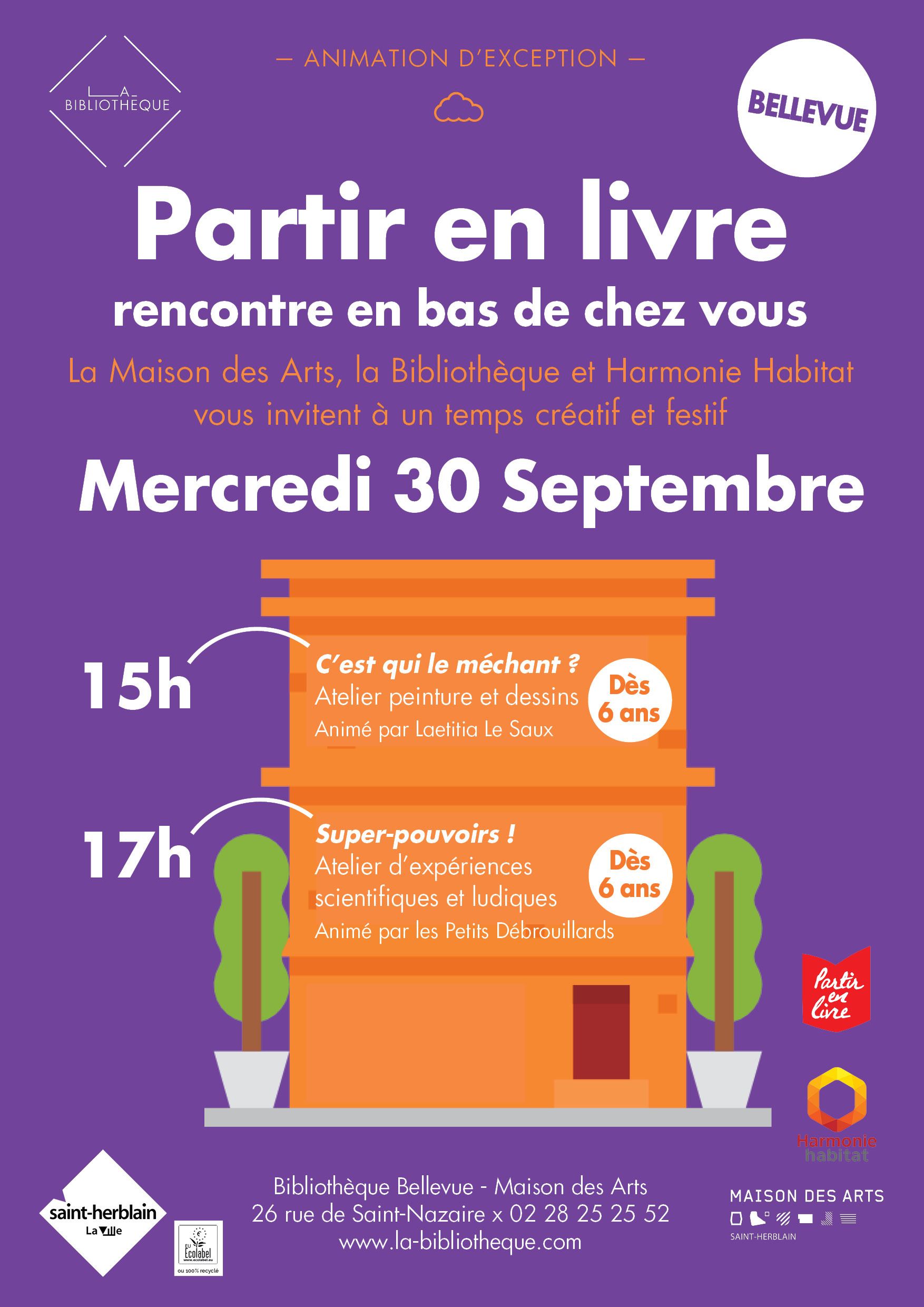 Partir en livre