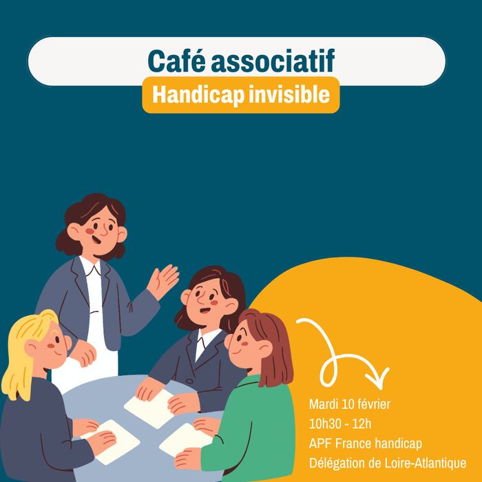 Café associatif : handicap invisible
