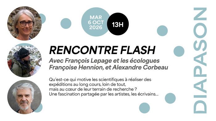 Rencontre autour de l'exposition "La Lune est Blanche"