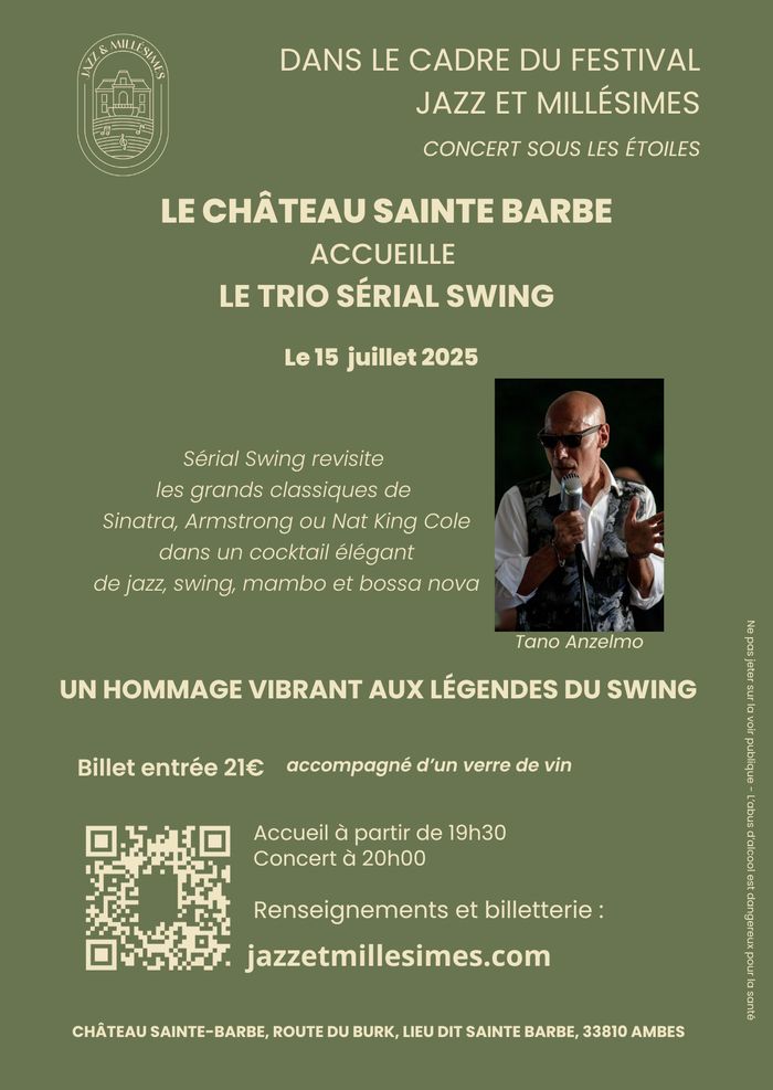 Concert Jazz au Château Sainte Barbe