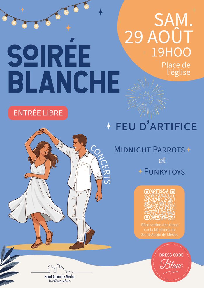Soirée Blanche - Feu d'artifice