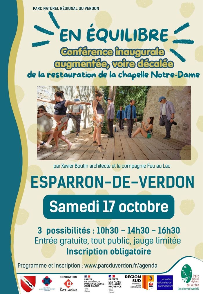 Conférence augmentée, voire décalée: restauration de la chapelle Notre-Dame
