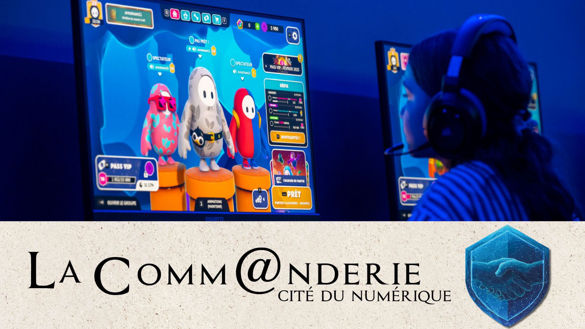 Salle gaming