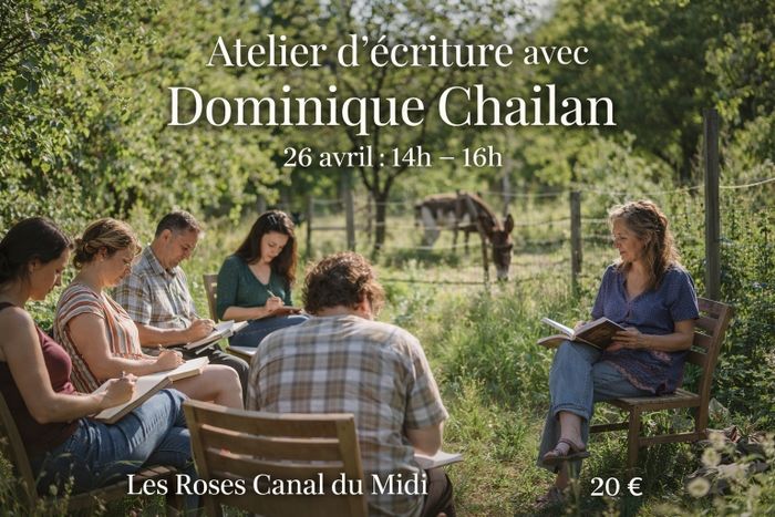 Atelier d'écriture en plein air