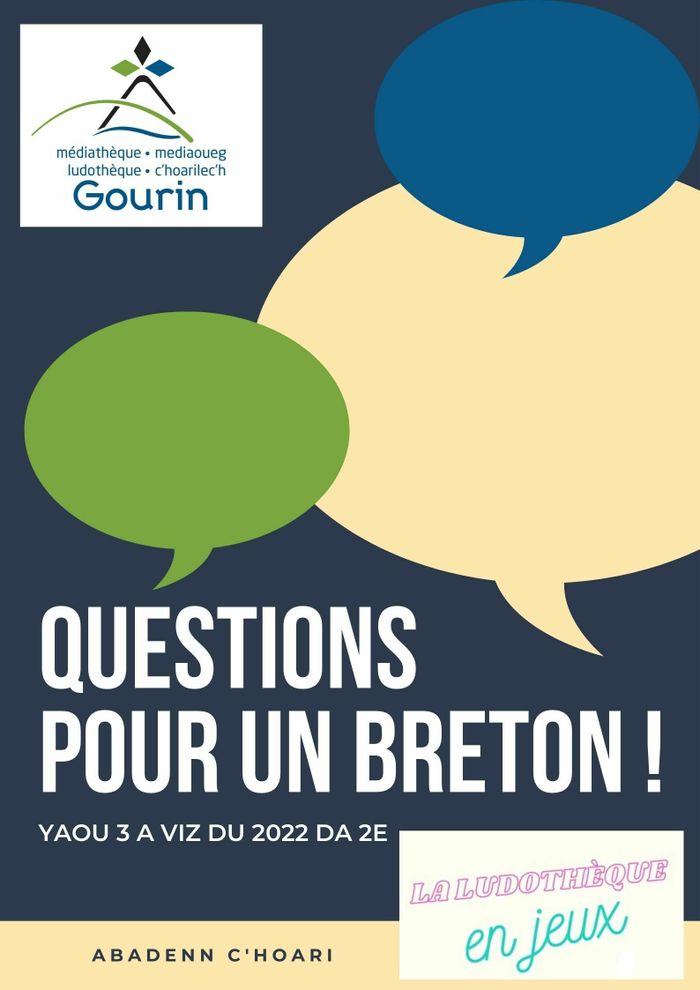 Atelier jeu en breton à Gourin