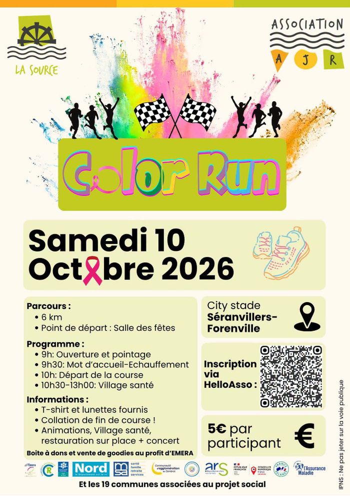 Color run : À vos baskets ! 👟🎀
