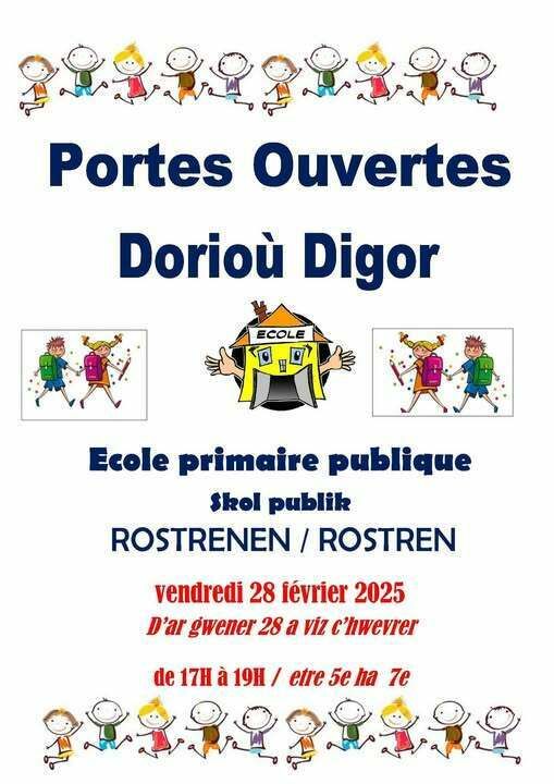 Portes ouvertes de l’école publique de Rostrenen