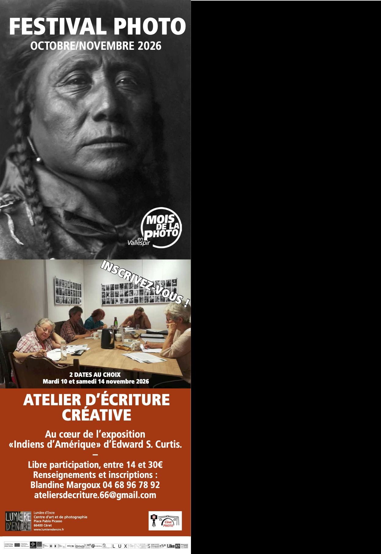 Voix retrouvées des Amérindiens • Atelier d'écriture