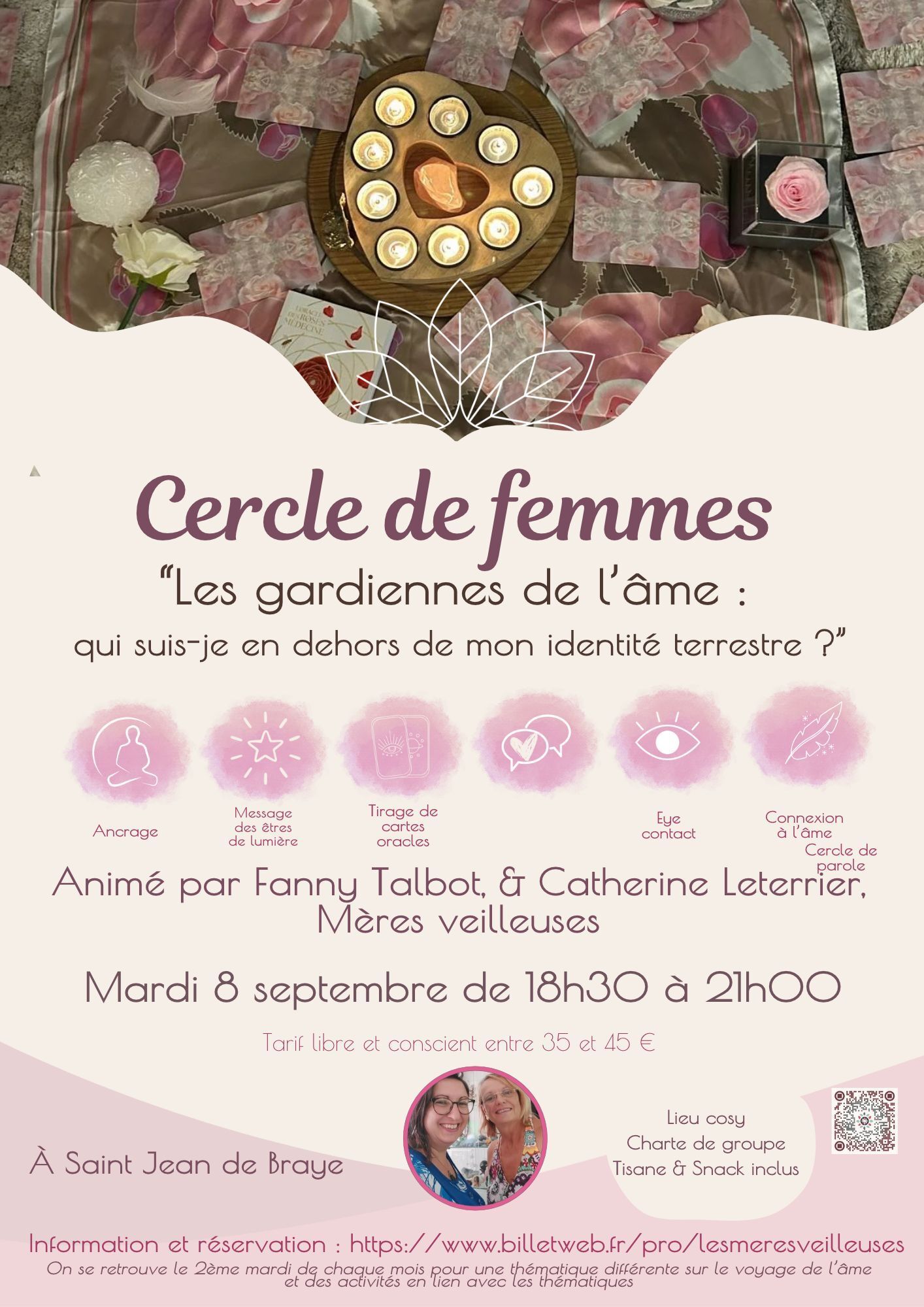 Cercle de femmes à Orléans – Les Gardiennes de l’Âme | Spiritualité & Sororité