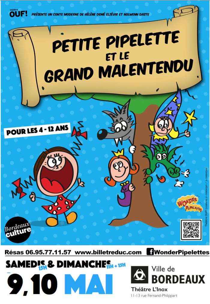 Spectacle enfants "Petite Pipelette et le Grand Malentendu"