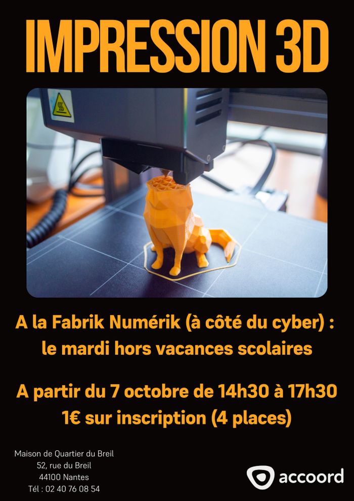 Découverte de l'impression 3D