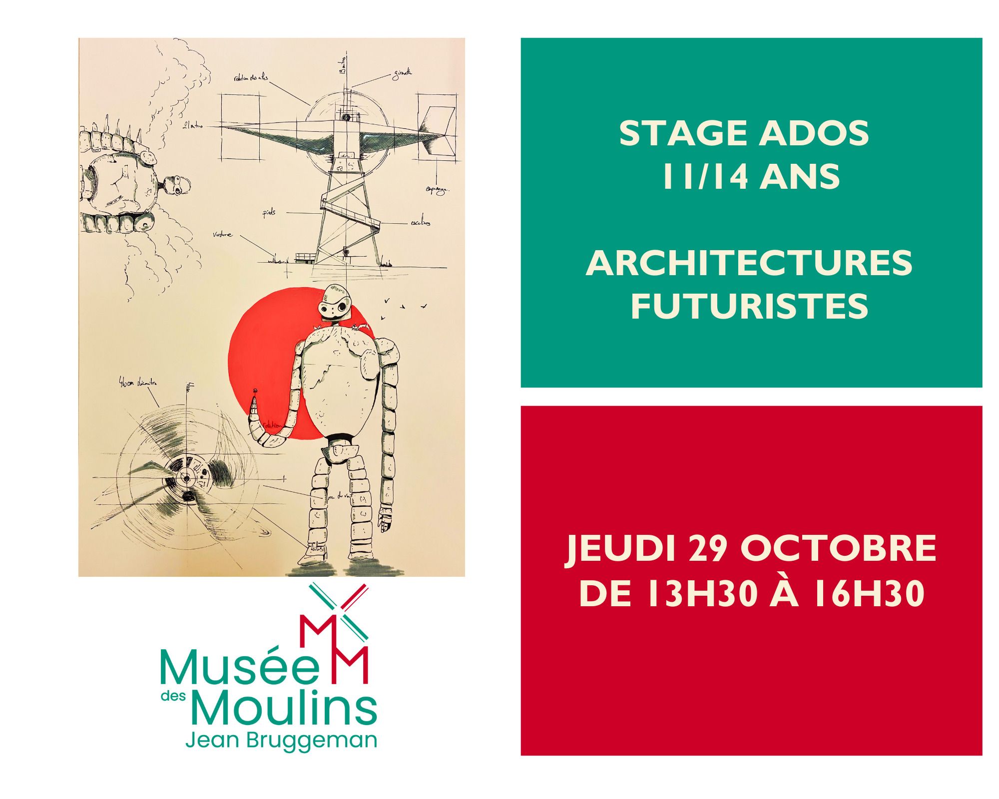 Teen Workshop 11-14 years: Futuristic Architecture